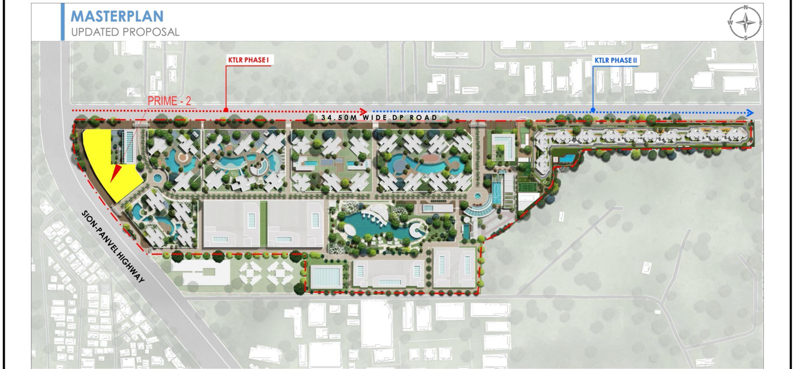 Raheja District master plan — Vashi NX, Navi Mumbai